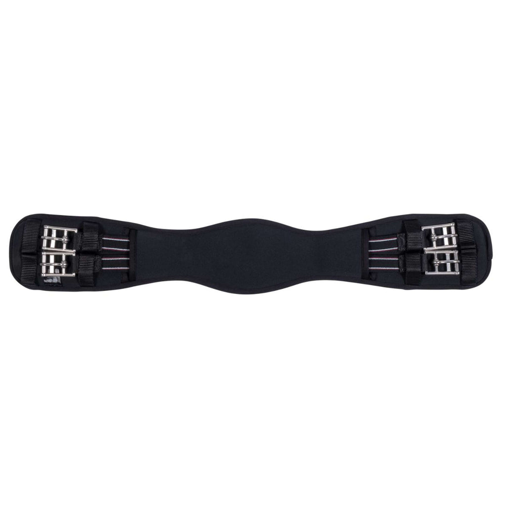 HKM Sangle de Dressage Memory Foam avec Élastique Noir