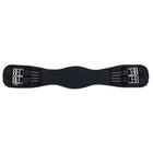 HKM Sangle de Dressage Memory Foam avec Élastique Noir