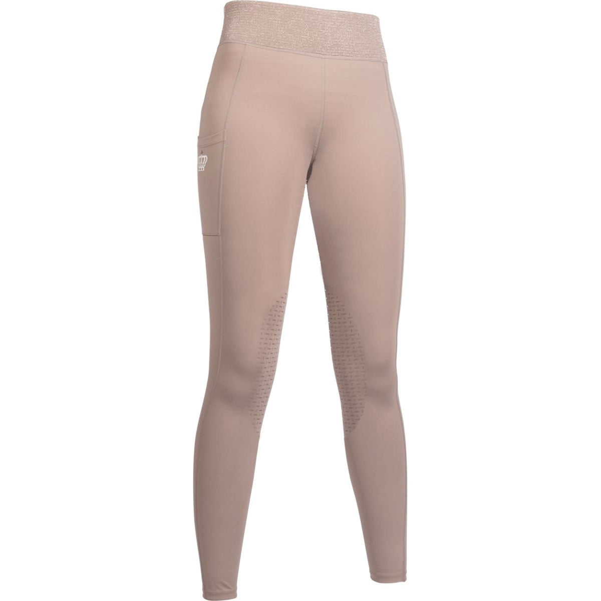 HKM Legging d'Équitation Lavender Bay Half Seat Taupe