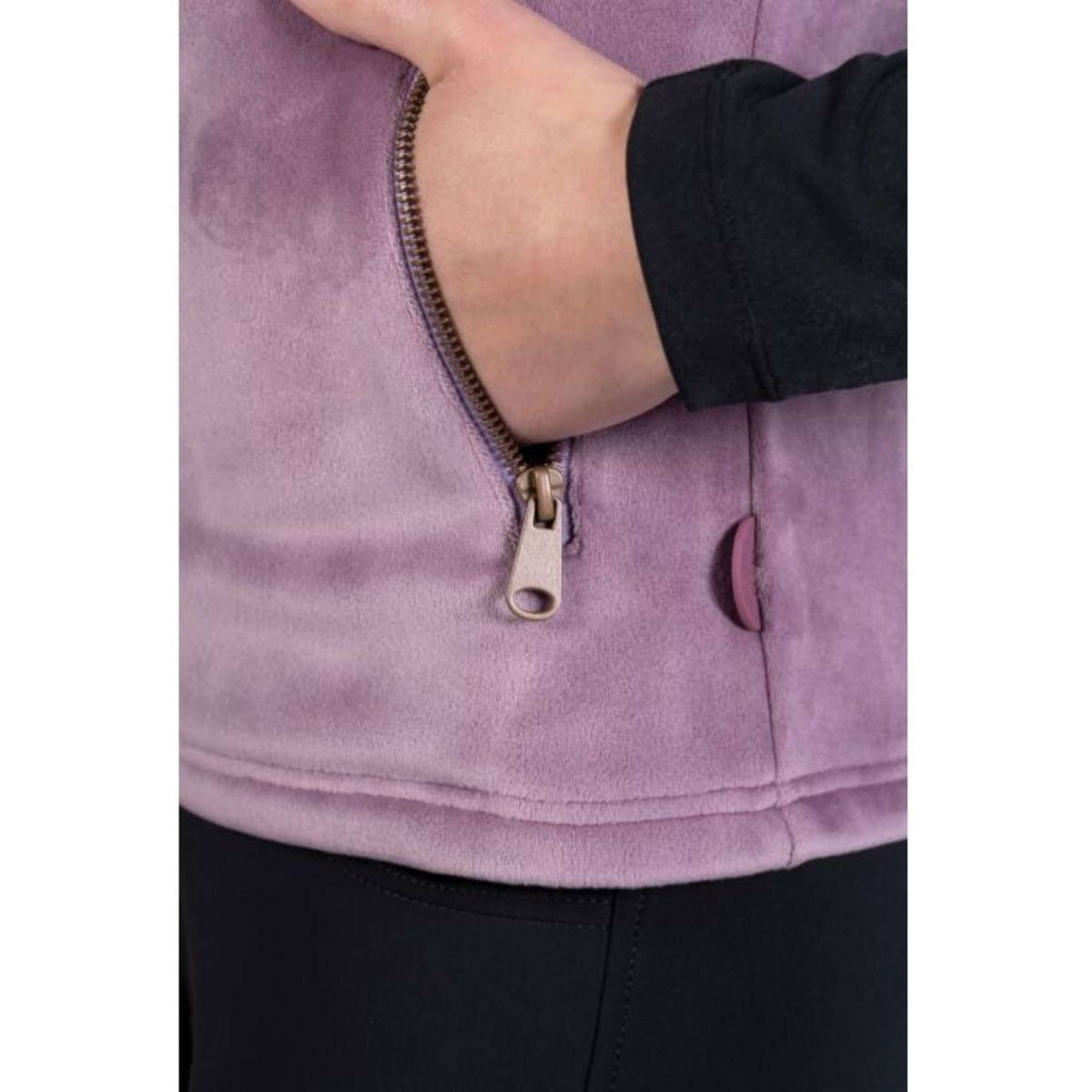 HKM Gilet Sans Manches Leana Mauve