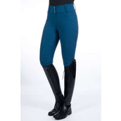 HKM Pantalon d'Équitation Port Royal Full Grip Bleu Foncé