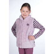 HKM Gilet Sans Manches Teddy Alva Mauve