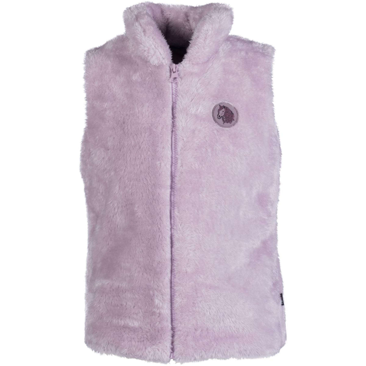 HKM Gilet Sans Manches Teddy Alva Mauve