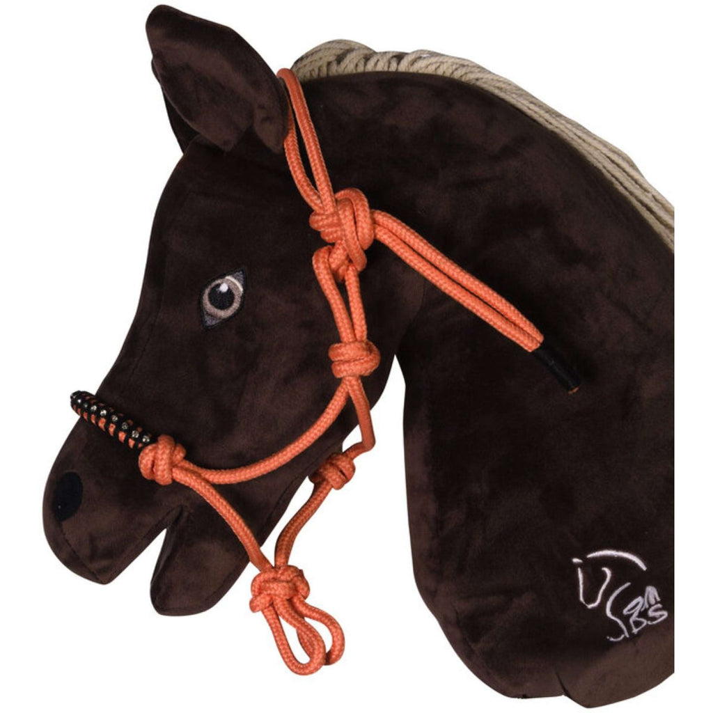 HKM Hobby Horsing Licol en Corde Orange