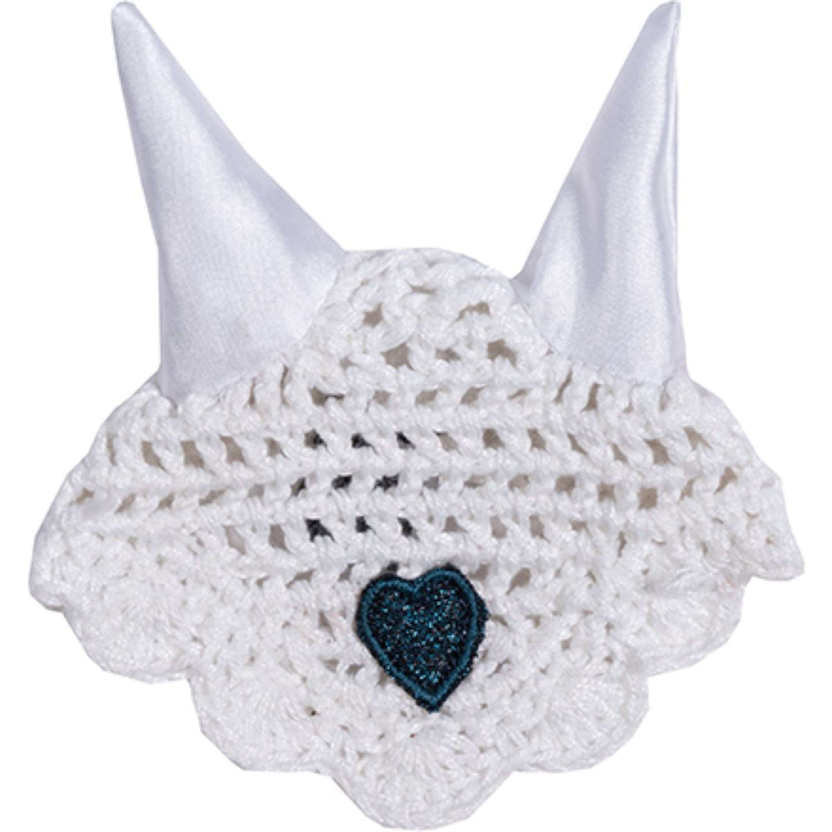 HKM Câlin Poney Ensemble de compétition Blanc/Bleu foncé