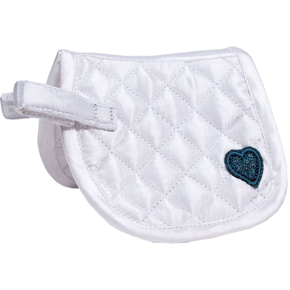 HKM Câlin Poney Ensemble de compétition Blanc/Bleu foncé