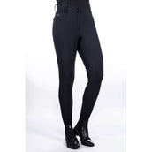 HKM Pantalon d'Équitation Keep Warm Full Grip Noir