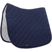 HKM Tapis de Selle Daphne Dressage Bleu Foncé