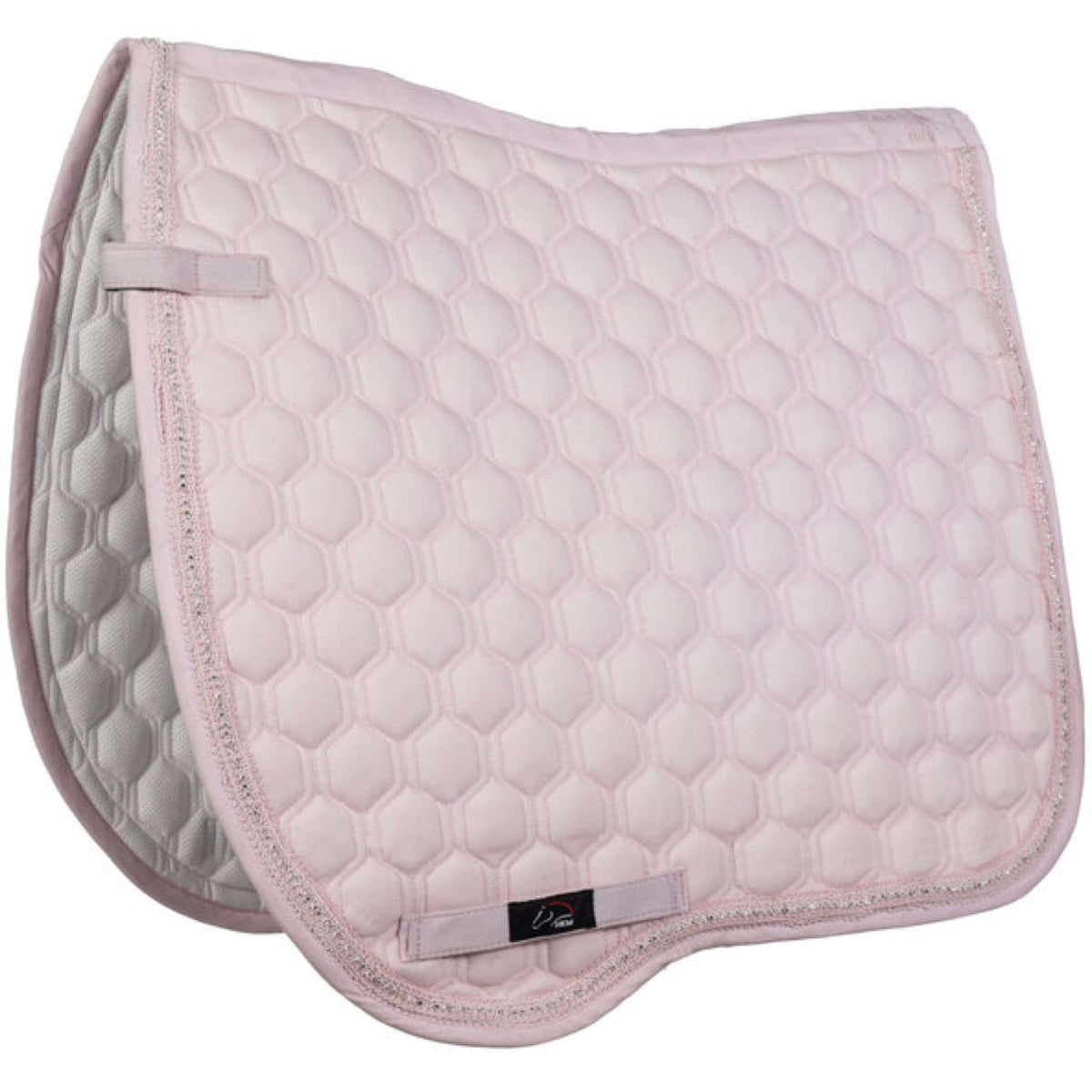 HKM Tapis de Selle Elisa Dressage Rose clair