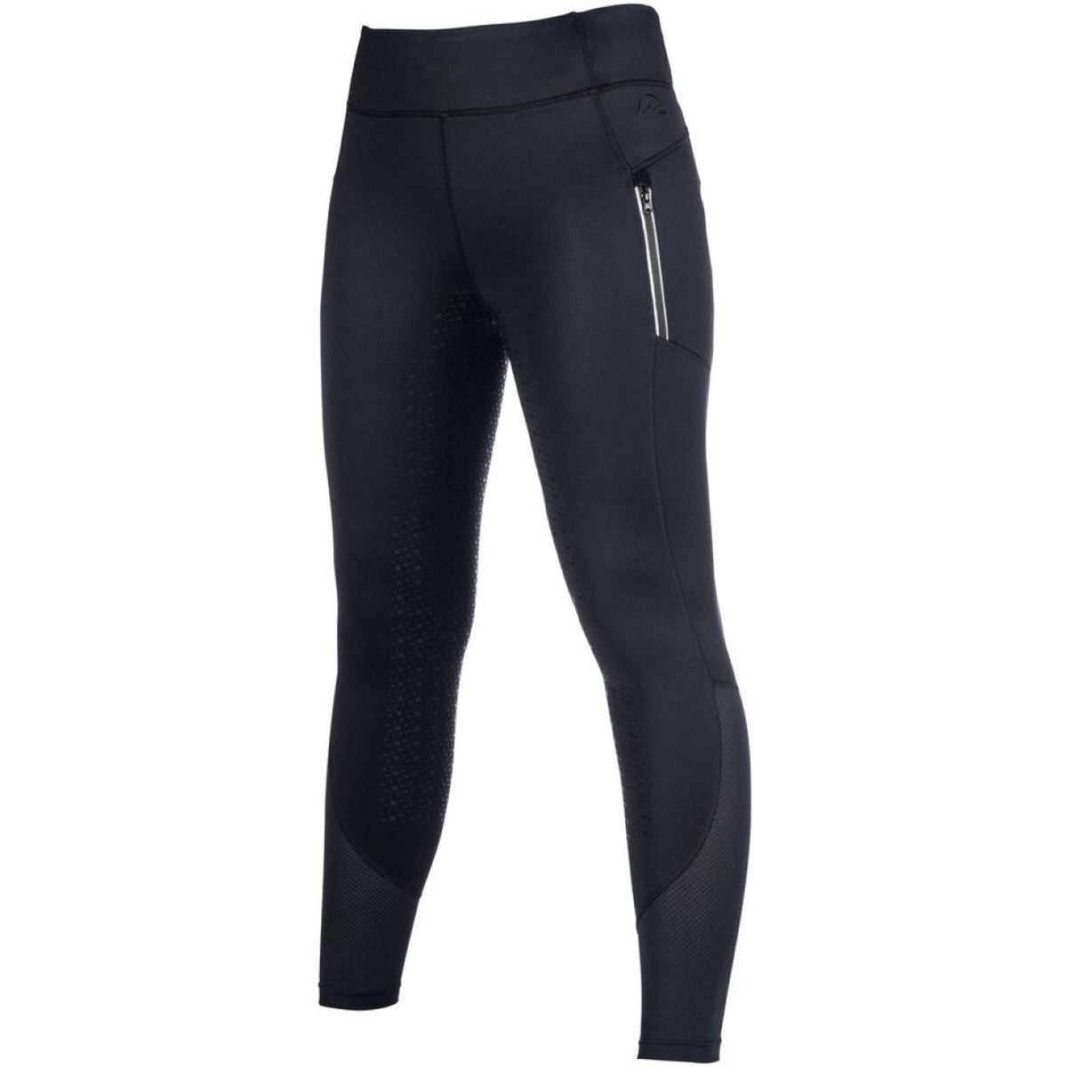 HKM Legging d'Équitation Harbour Island Full Grip Noir