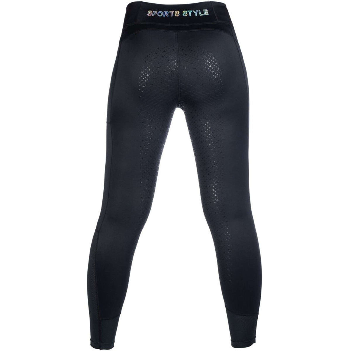 HKM Legging d'Équitation Harbour Island Full Grip Noir