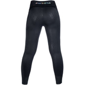 HKM Legging d'Équitation Harbour Island Full Grip Noir