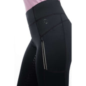 HKM Legging d'Équitation Harbour Island Full Grip Noir