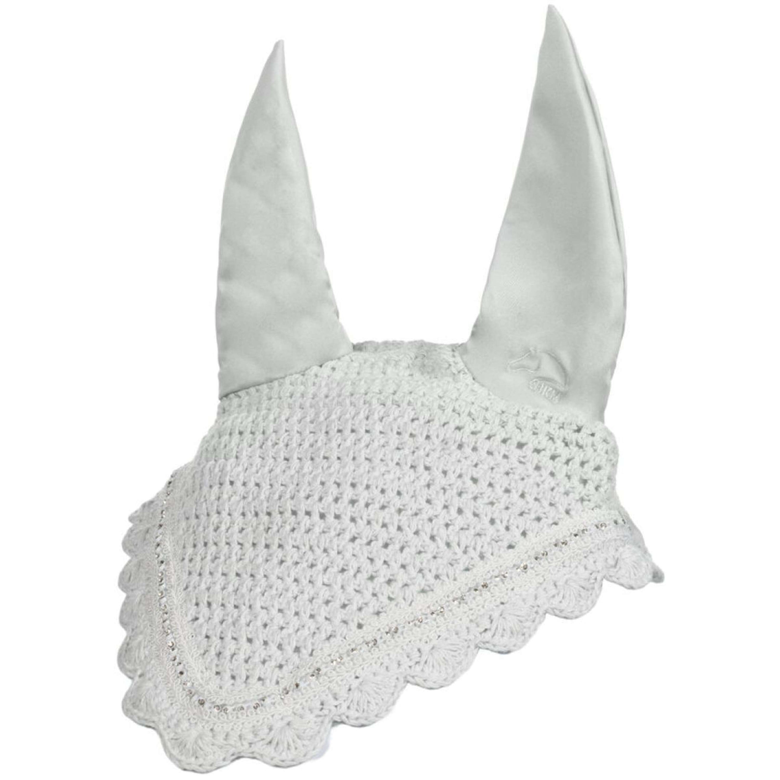 HKM Bonnet Anti-Mouches Elisa Blanc