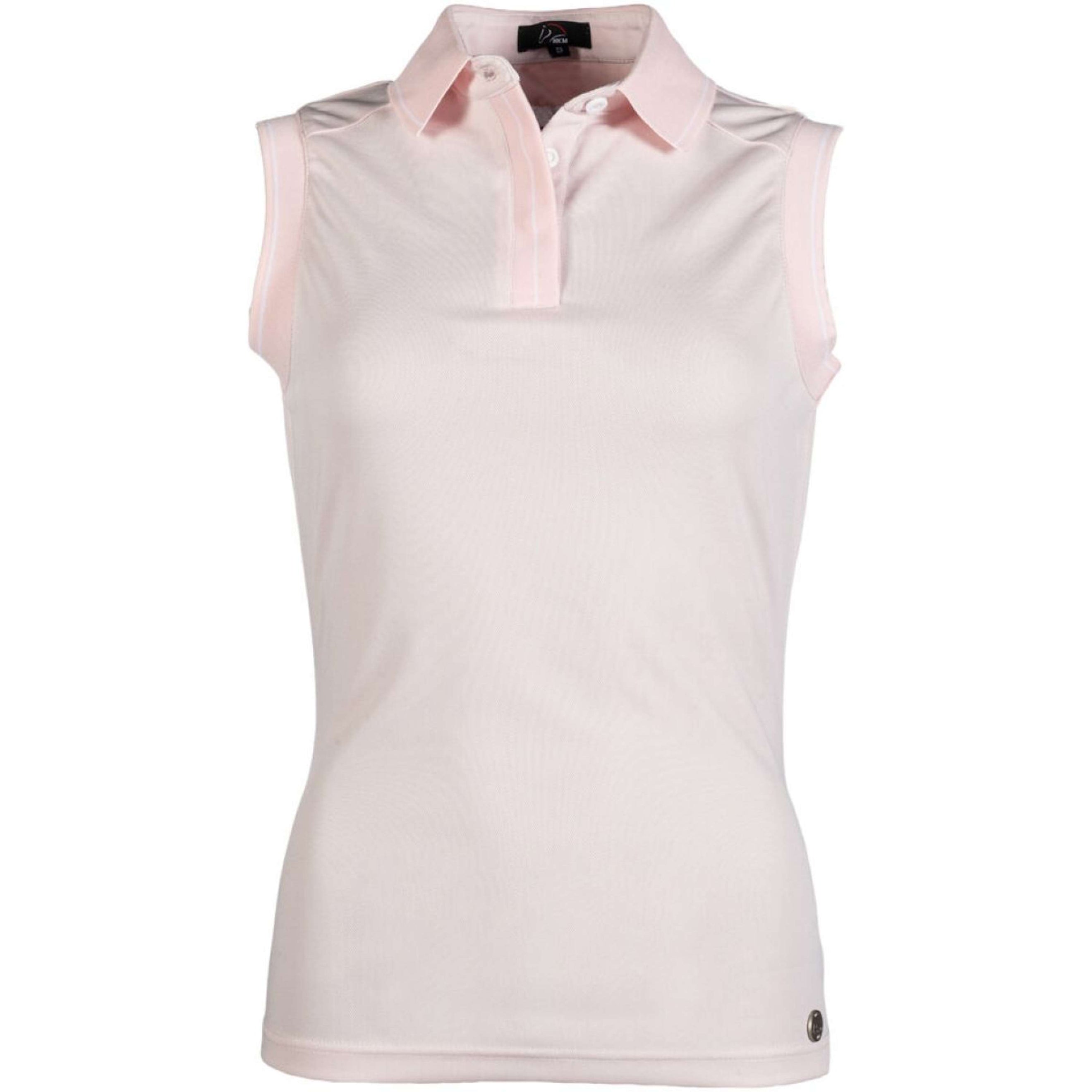 HKM Polo Catherine Sans Manche Rose clair
