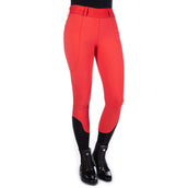 HKM Legging d'Équitation Aruba Full Grip Rouge