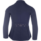 HKM Petite Veste de Concours Flora Enfants Bleu Foncé