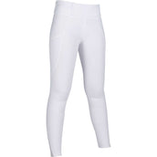 HKM Legging d'Équitation Lisa Full Grip Blanc