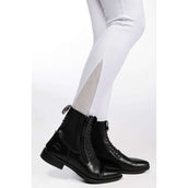 HKM Legging d'Équitation Lisa Full Grip Blanc