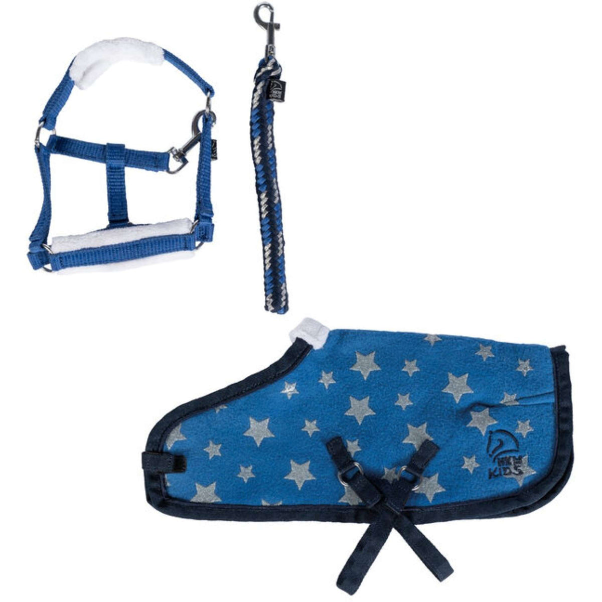 HKM Câlin Poney Starterset Bleu