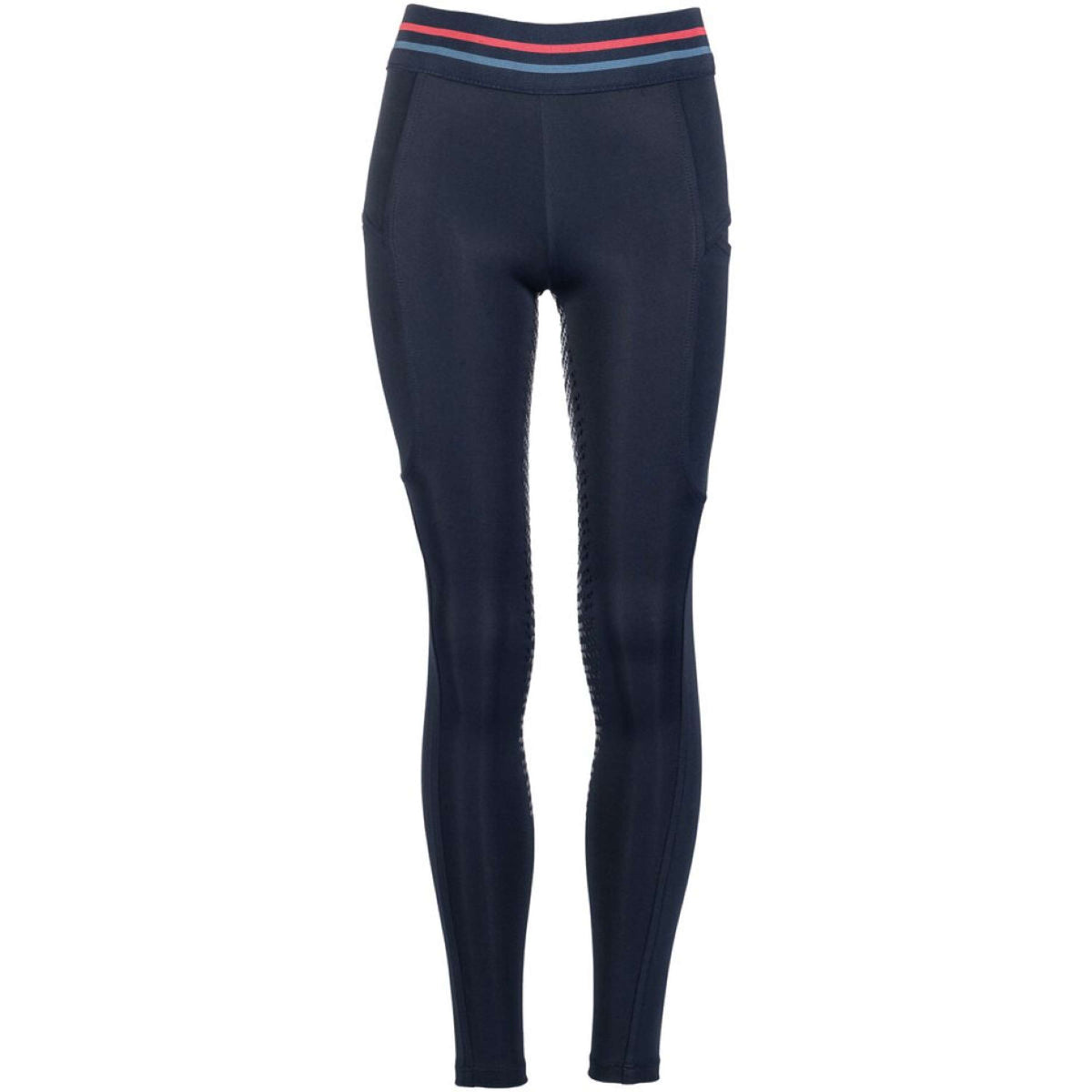 HKM Legging d'Équitation Aymee Full Grip Bleu foncé