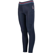 HKM Legging d'Équitation Aymee Full Grip Bleu foncé