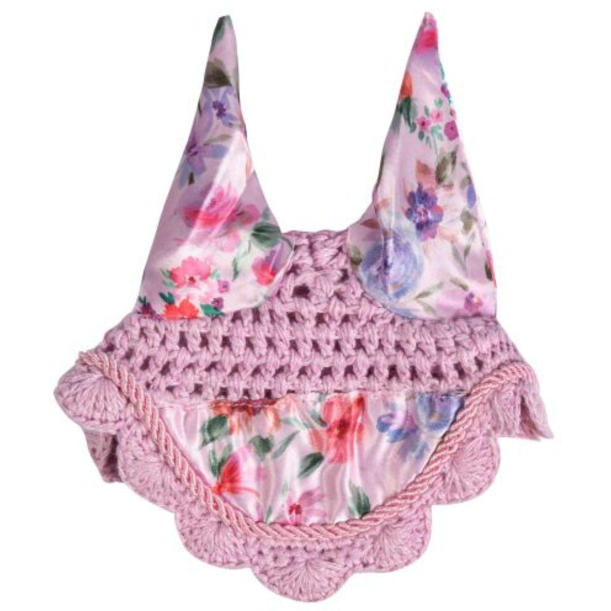HKM Bonnet Anti-Mouches Hobby Horsing Print Fleur