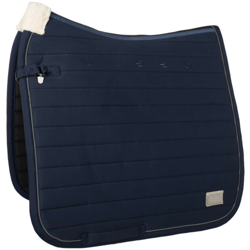 HKM Tapis de Selle Livignio Lauria Garelli Elegance Dressage Bleu Foncé HKM Tapis de Selle Livignio Lauria Garelli Elegance Dressage Bleu Foncé