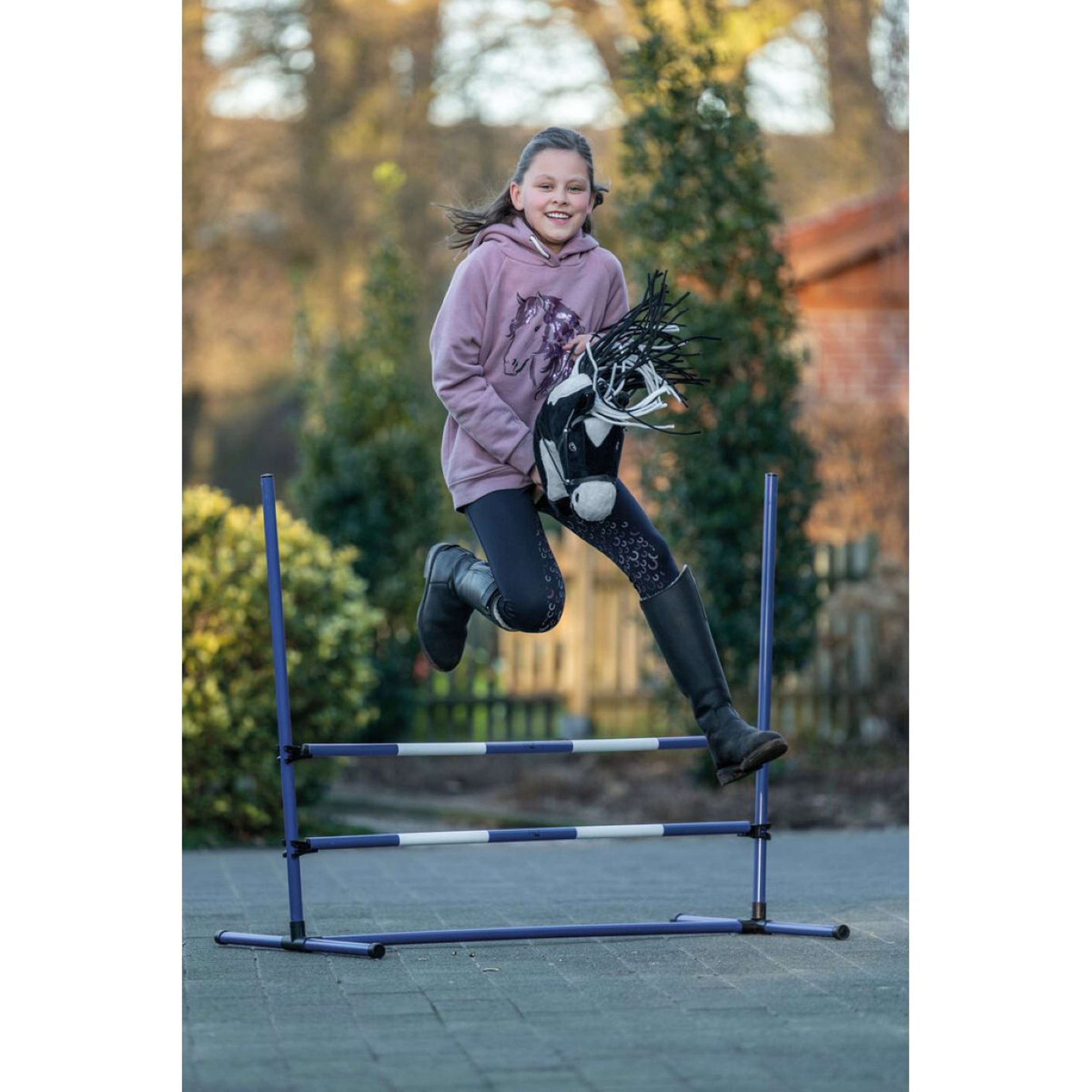 HKM Set de Concours Hobby Horsing Bleu HKM Set de Concours Hobby Horsing Bleu