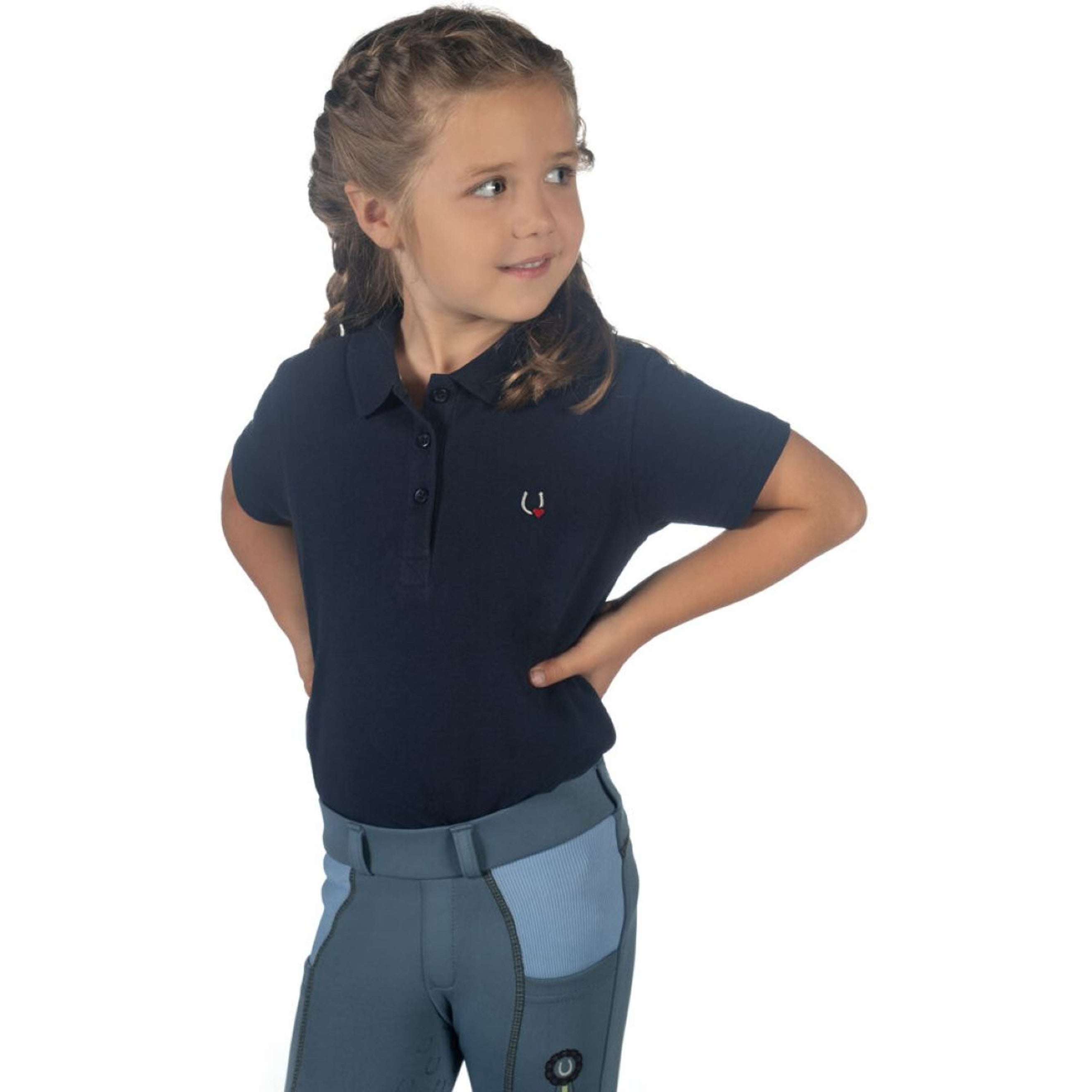 HKM Polo Claire Bleu foncé