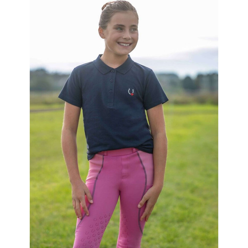 HKM Polo Claire Bleu foncé