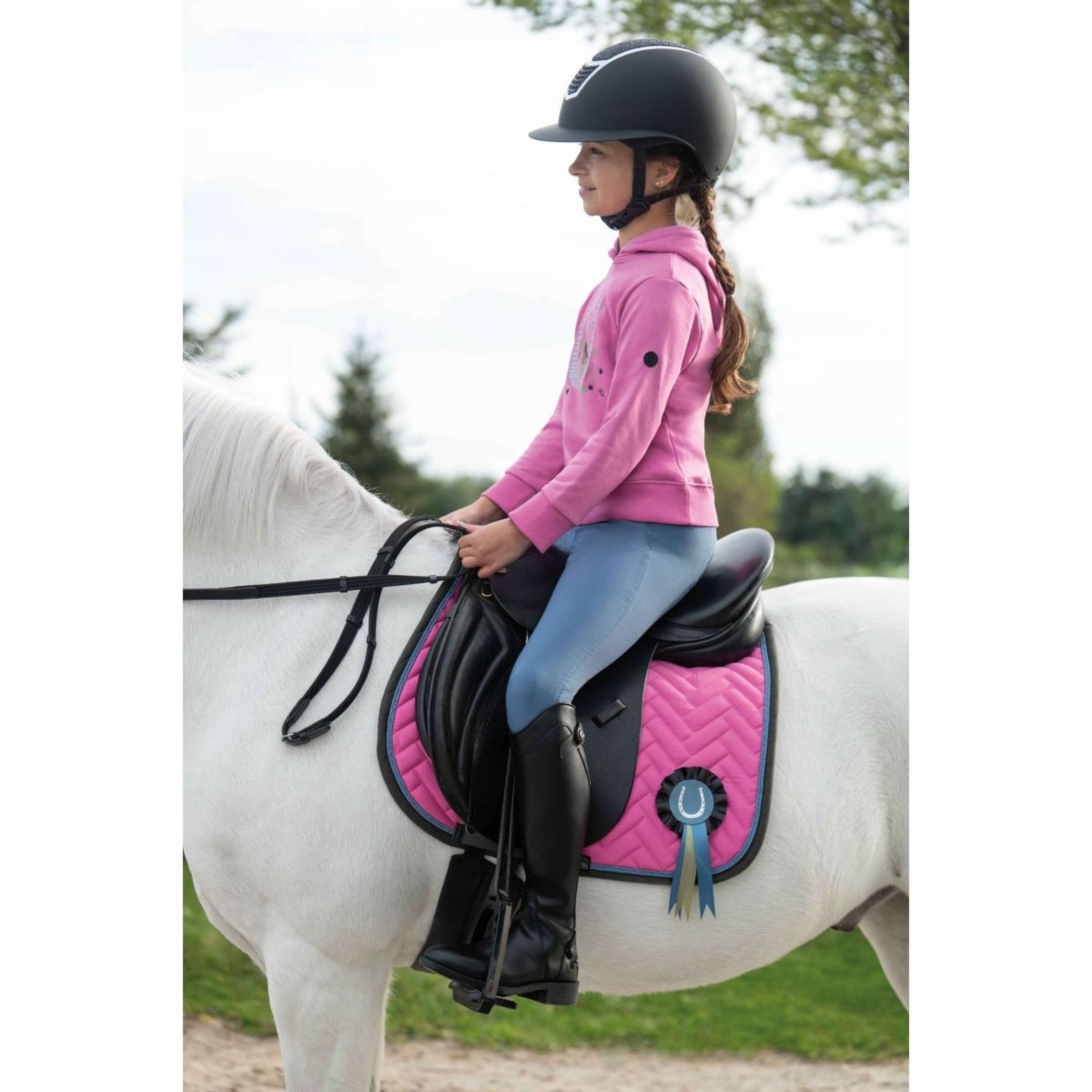 HKM Tapis de Selle Nele Polyvalent Rose HKM Tapis de Selle Nele Polyvalent Rose