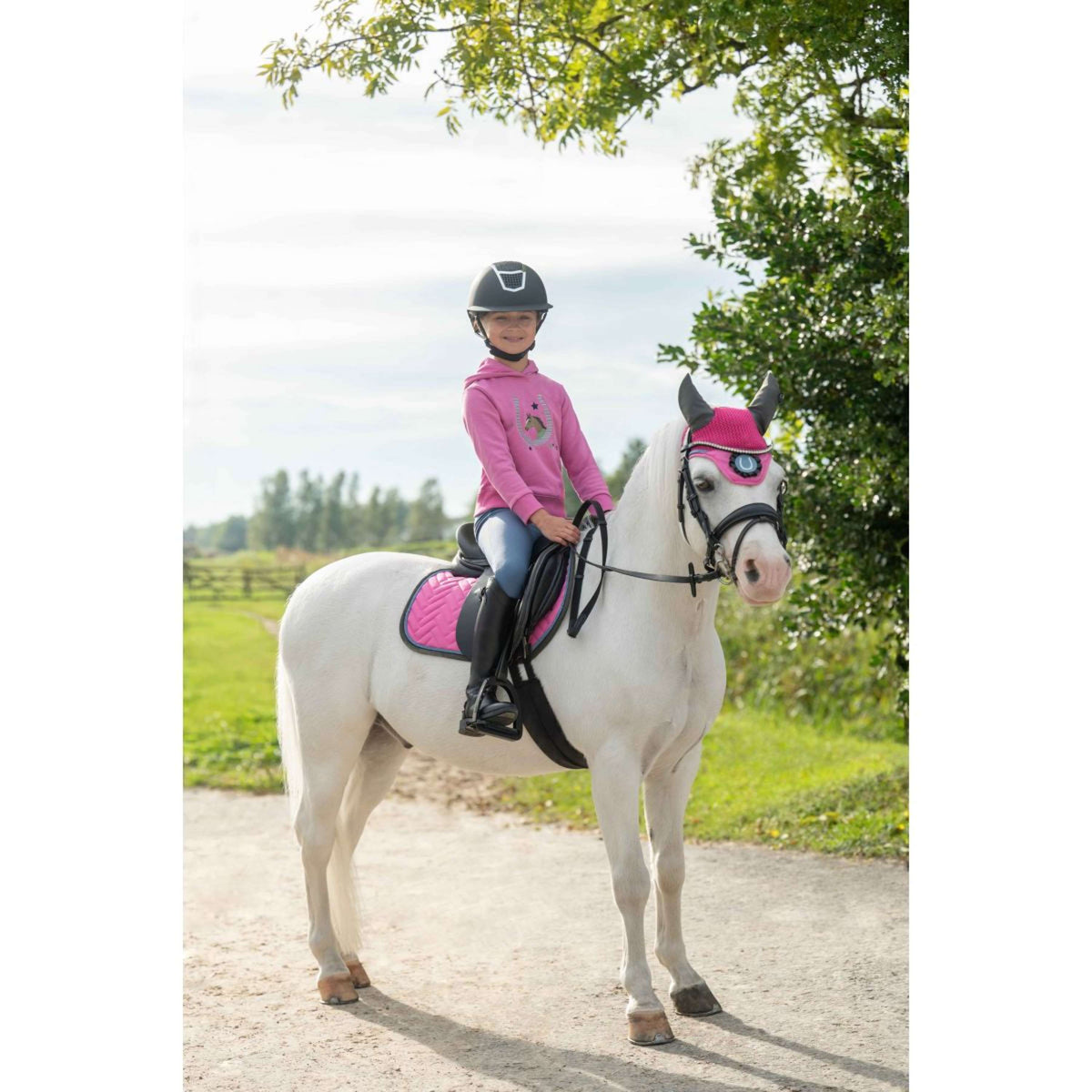 HKM Tapis de Selle Nele Dressage Rose