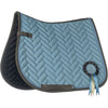 HKM Tapis de Selle Nele Dressage Bleu Fumeé
