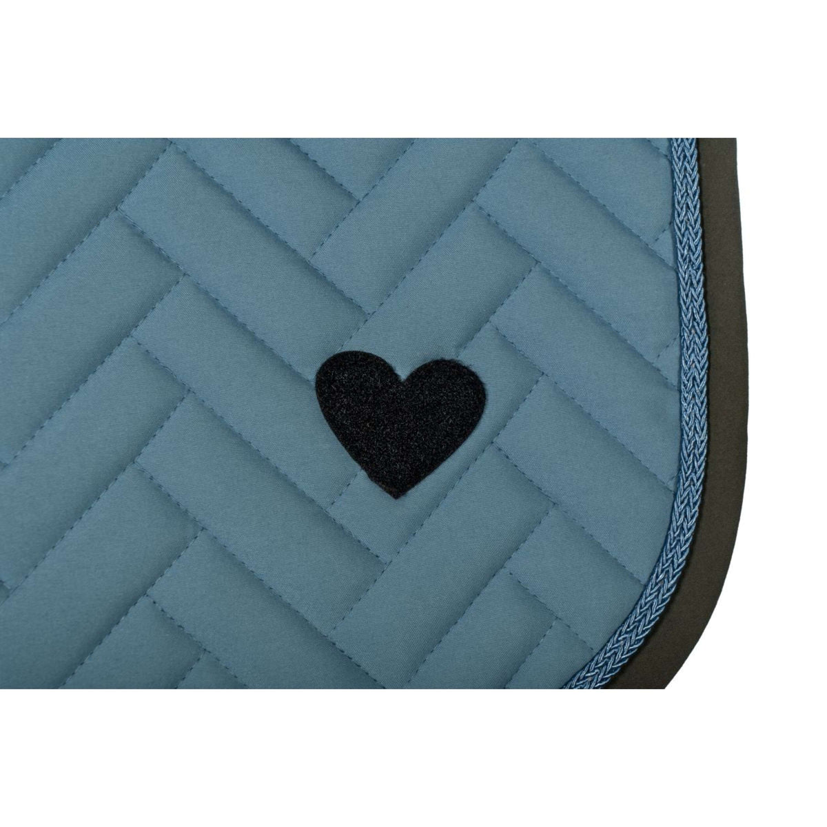 HKM Tapis de Selle Nele Dressage Bleu Fumeé