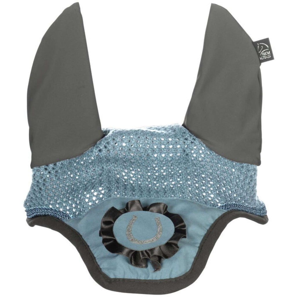 HKM Bonnet Anti-Mouches Nele Bleu Fumeé