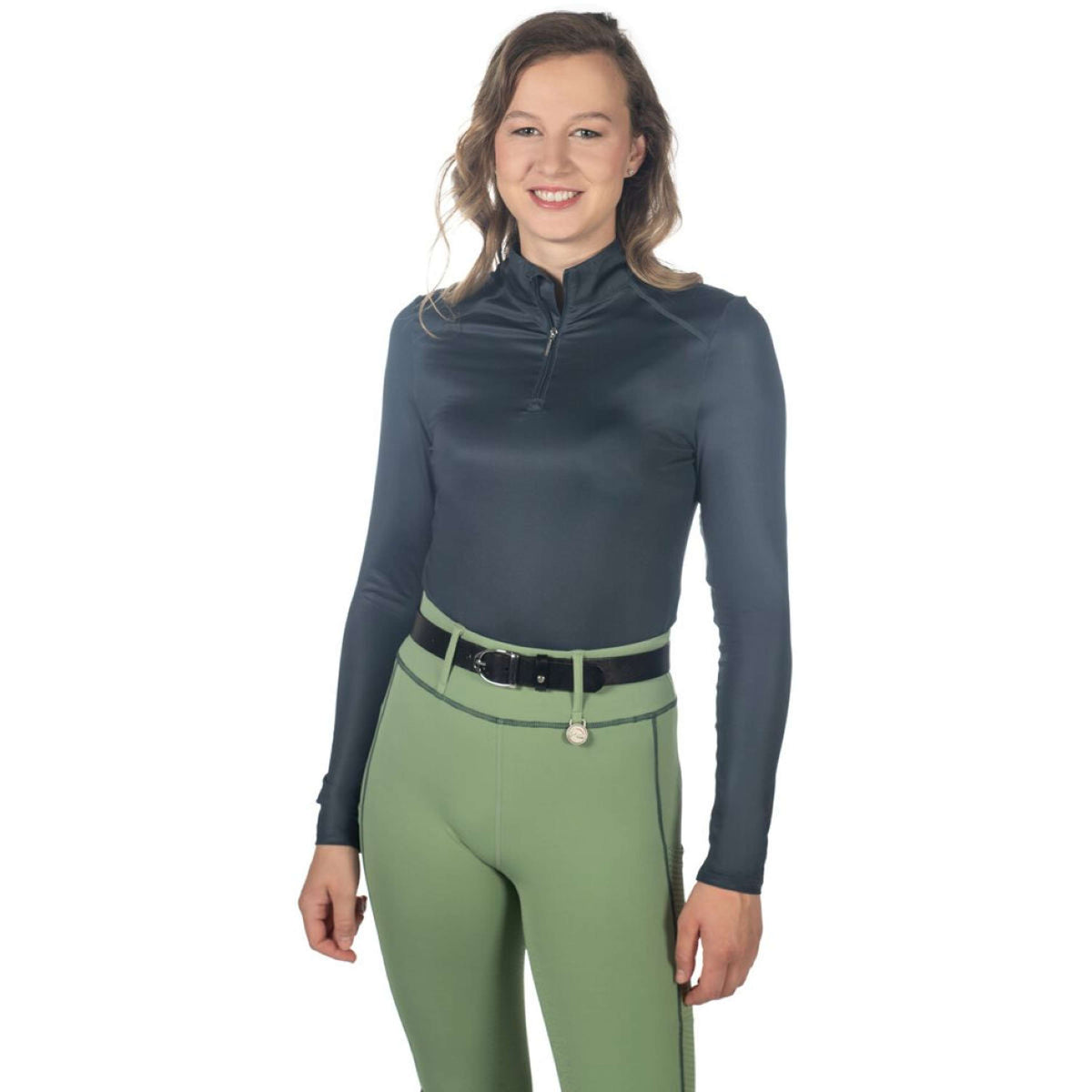 HKM T-shirt de Concours Summer Milano II Bleu foncé