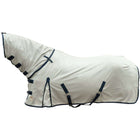 HKM Couverture Anti-Mouches Rain II Couvre-cou Amovible Gris