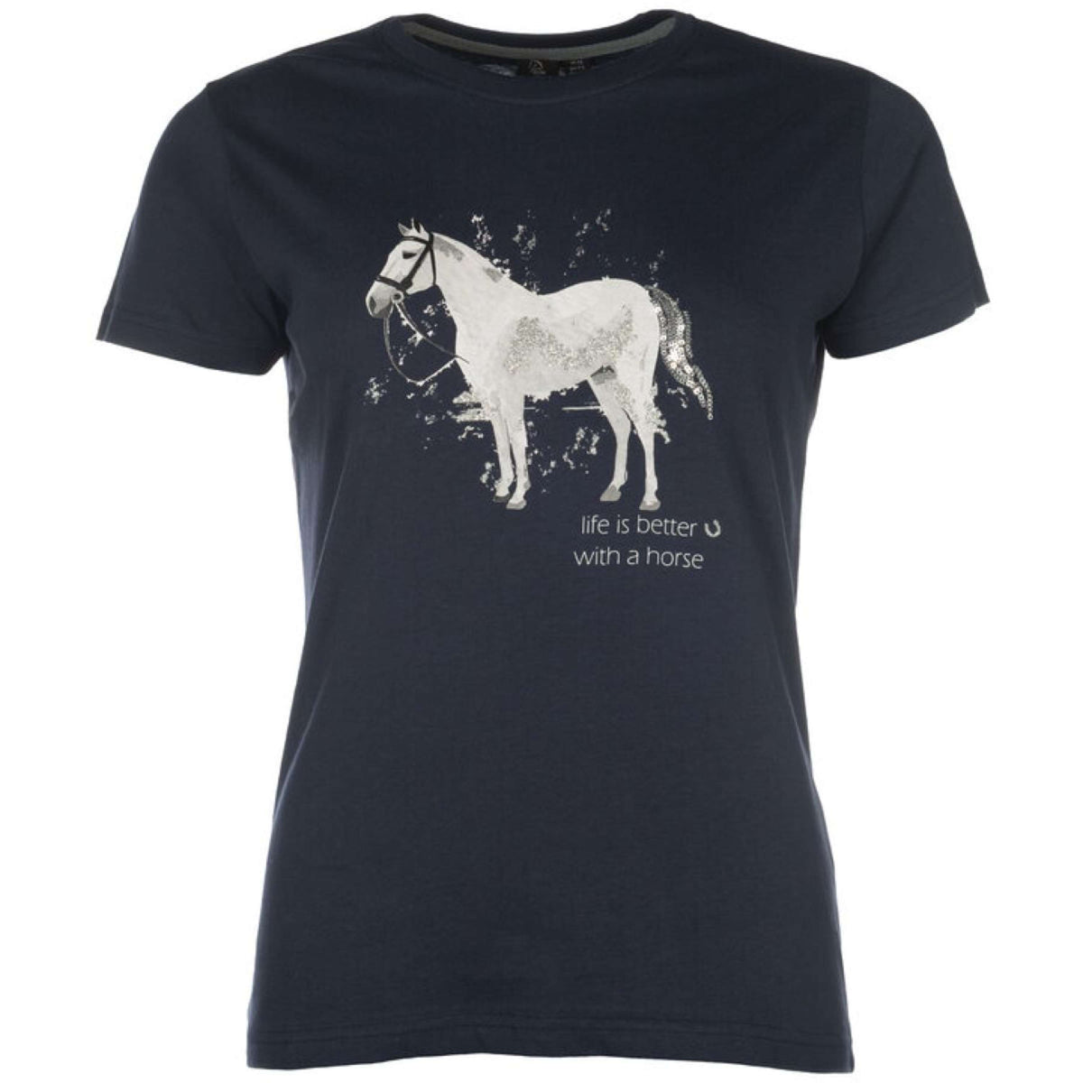 HKM T-Shirt Sparkle Bleu foncé