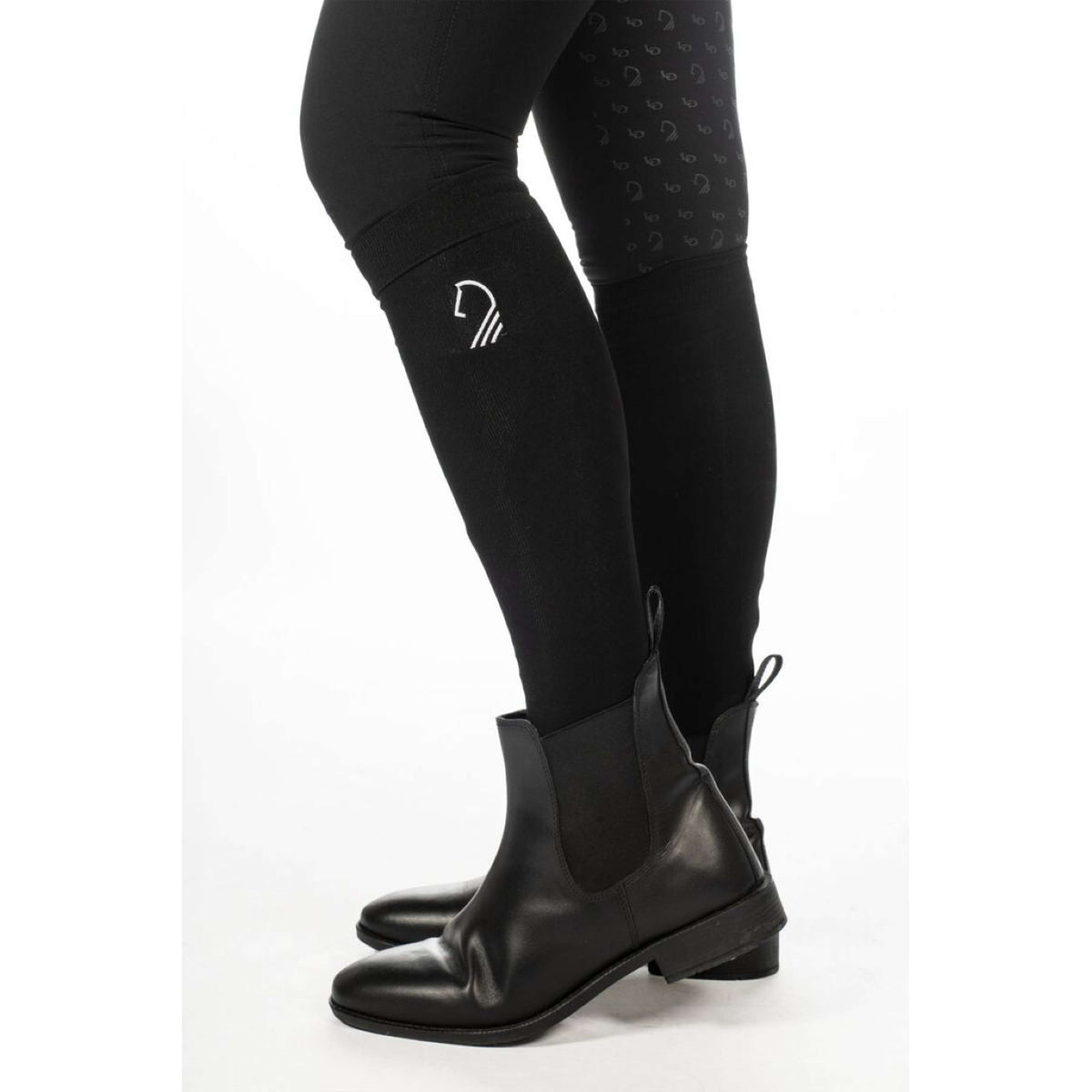 HKM Chaussettes d'Équitation Amalfi Noir