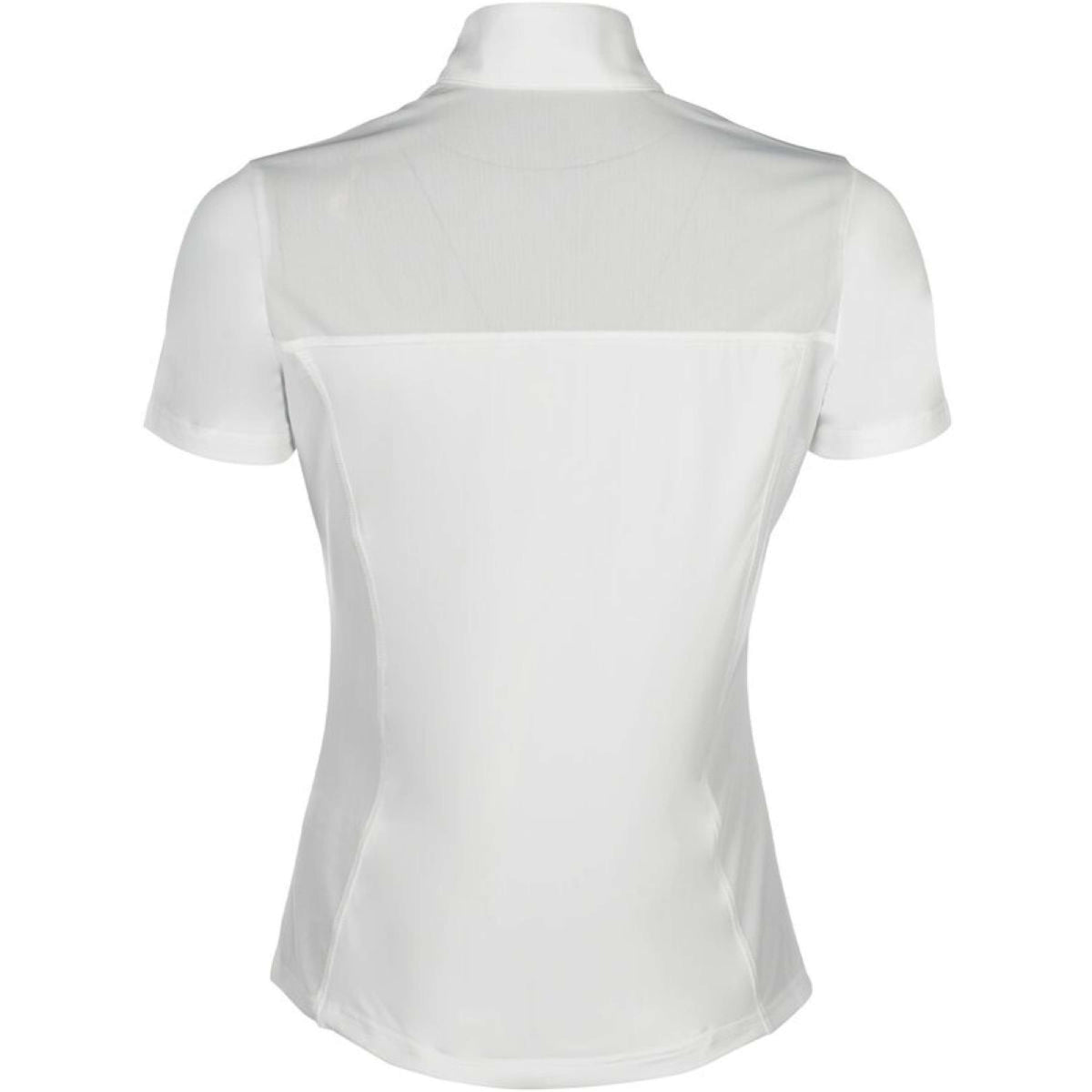 HKM T-shirt de Concours Skadi Blanc