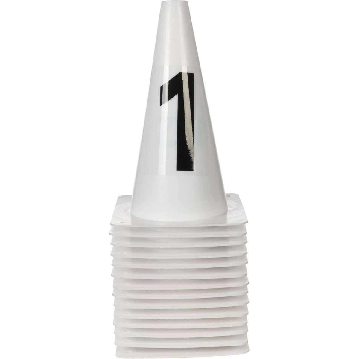 HKM Numéros d'obstacles Hobby Horsing Blanc