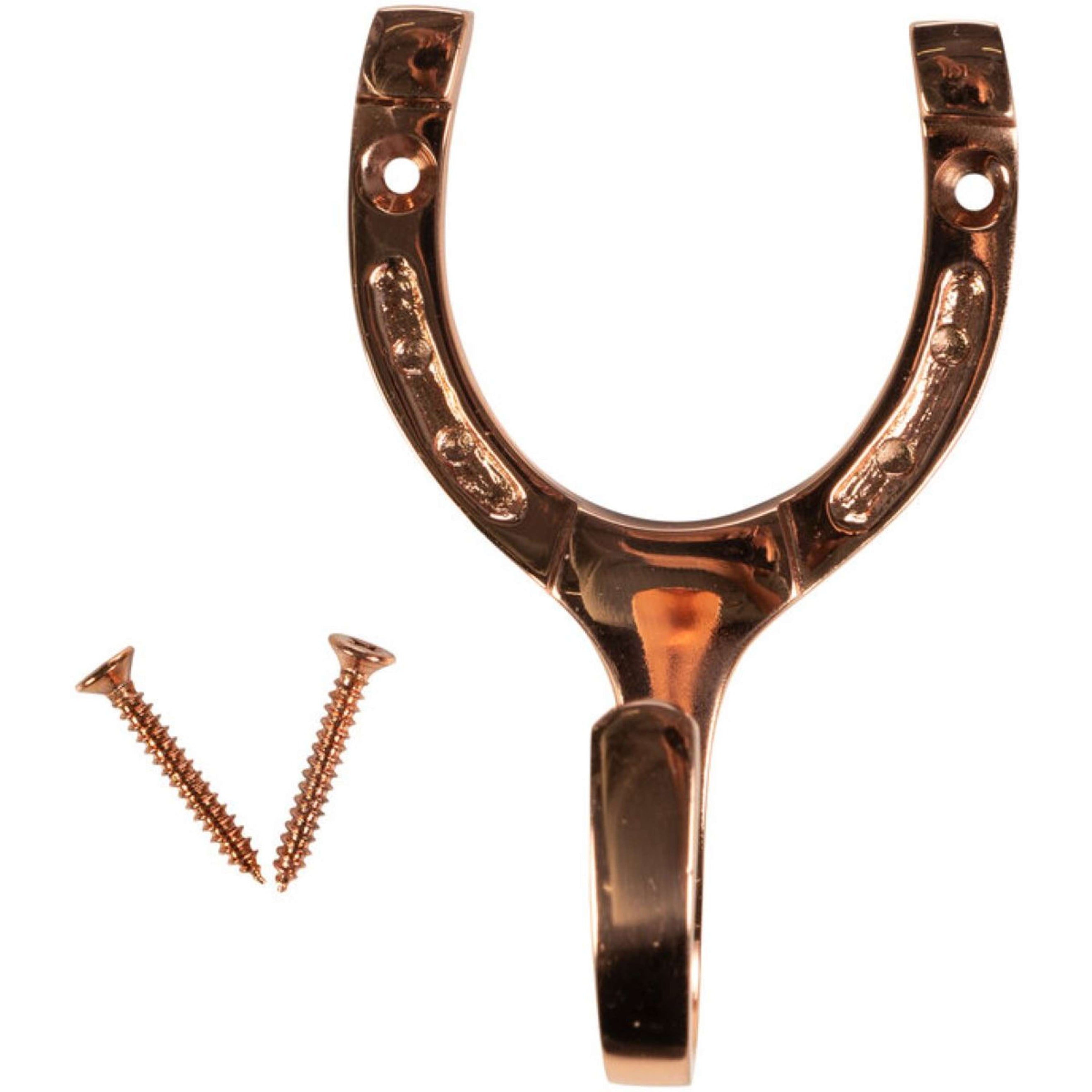 HKM Porte-Bride Fer à Cheval Cuivre