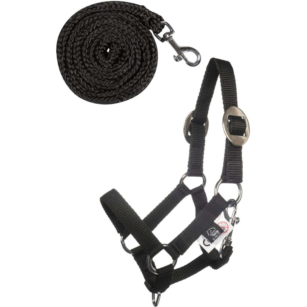HKM Hobby Horsing Ensemble Licol Noir