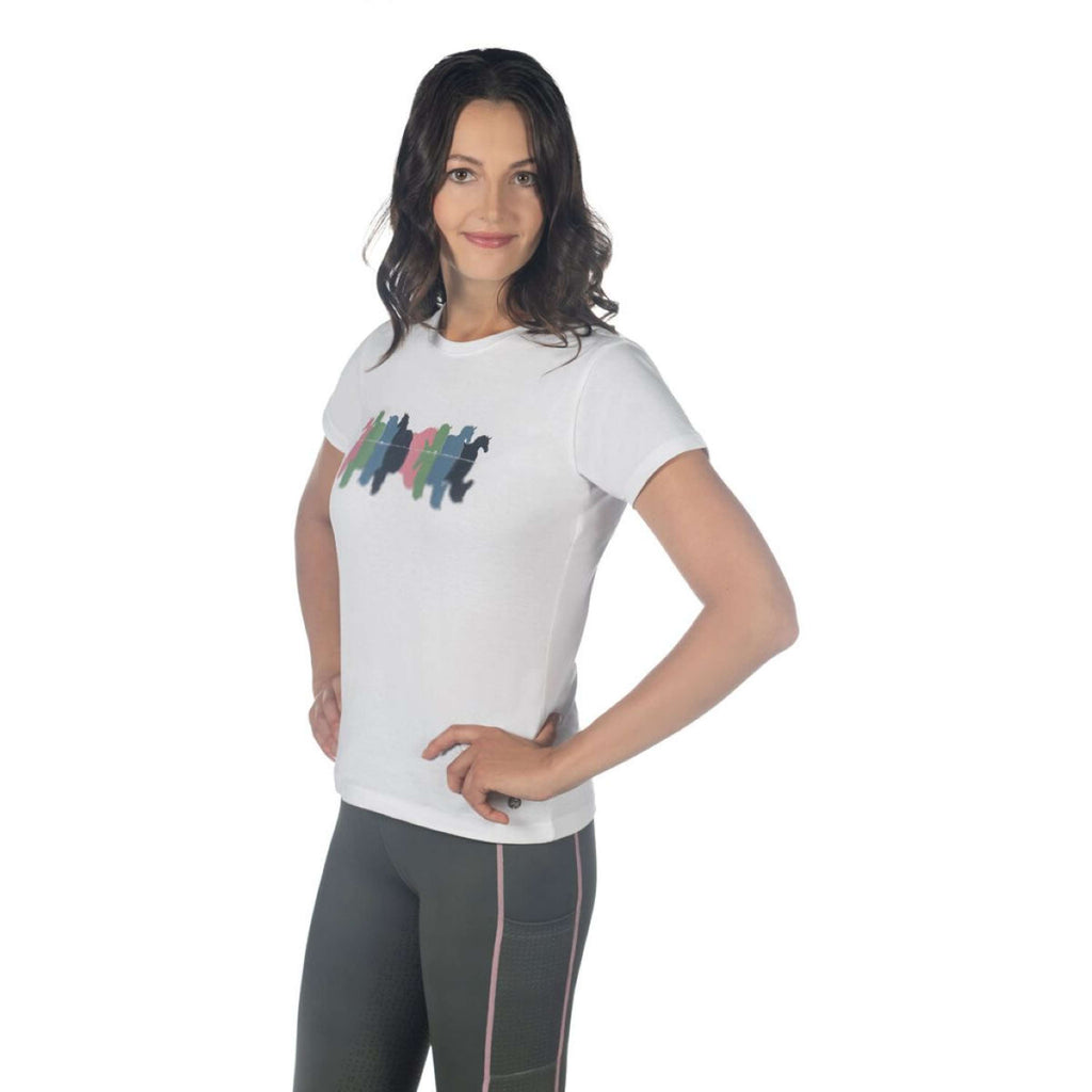 HKM T-Shirt Mirror Blanc