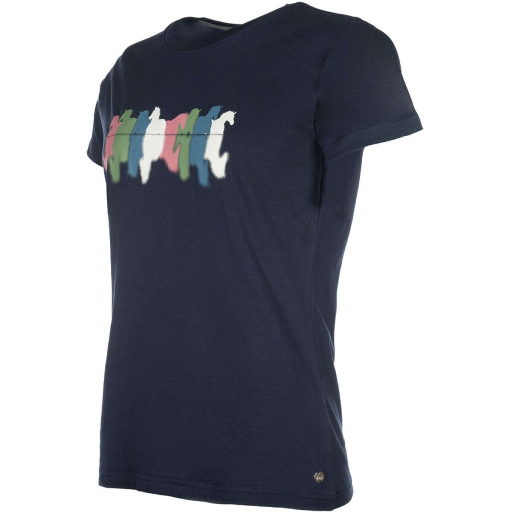 HKM T-Shirt Mirror Bleu foncé