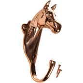 HKM Porte-Bride Tête de Cheval Cuivre