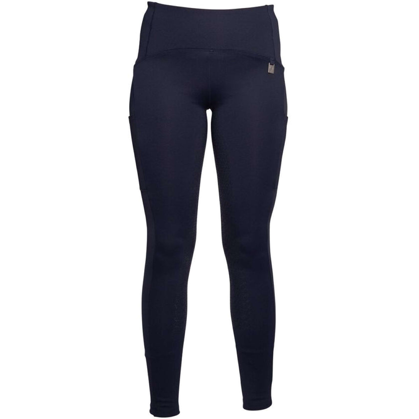 HKM Legging d'Équitation Arezzo Full Grip Bleu Foncé HKM Legging d'Équitation Arezzo Full Grip Bleu Foncé
