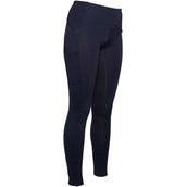 HKM Legging d'Équitation Arezzo Full Grip Bleu Foncé