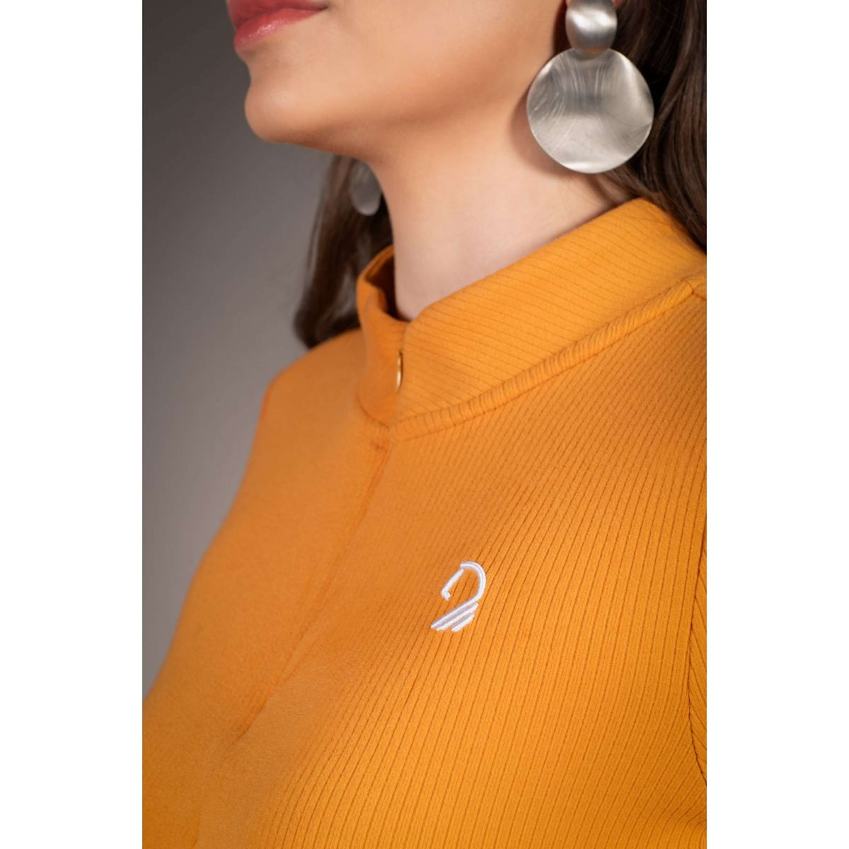 HKM Chemise Arezzo Soft Longues Manches Moutarde